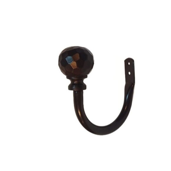 SZXIMU Heavy Duty Curtain/Drapery Holdbacks Brushed Bronze W/ Screws-2 Pieces - Picture 5 of 9